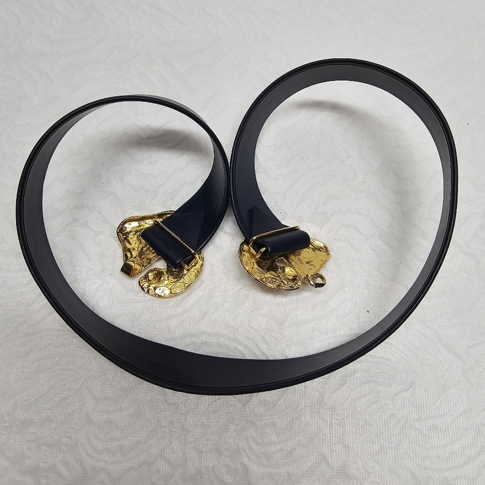 Vintage 1973 Mimi Di Mushroom Waist Statement Belt - Picture 4 of 5